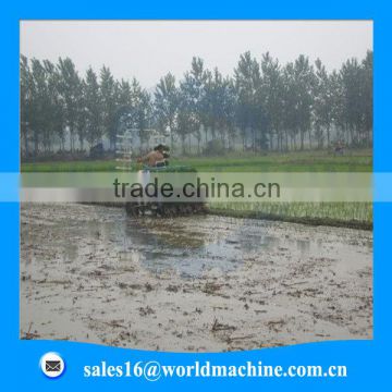 Factory sales Riding type 6 lines rice transplanting machine