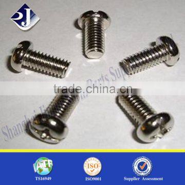 Good quality stainless steel machine screw A4 pan head machine screw Stainless steel Pan head screw