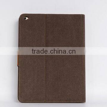 Hot smart leather shockproof pouch case for ipad tablet