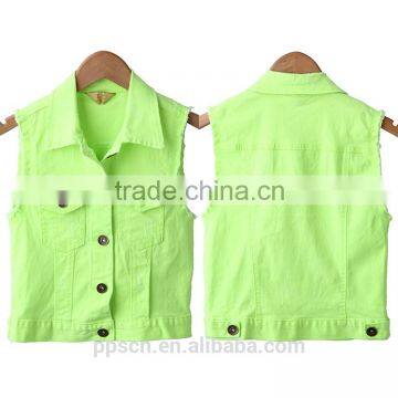 China New Products Custom OEM Woven Sleeveless Many Color Women's Jackets and Coats for Sale photo-5