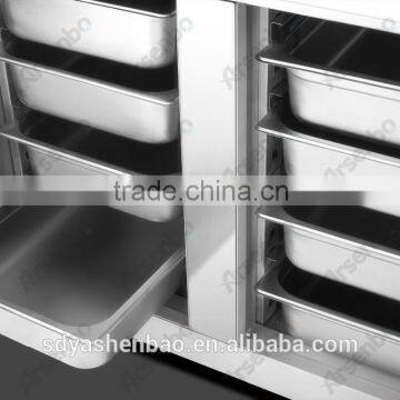 28 Pans Commercial Refrigerator&Freezer Free Standing Stainless Steel photo-3