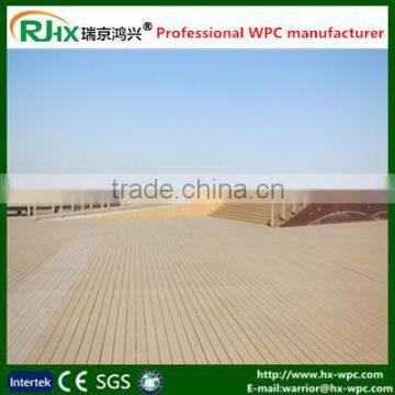 solid design in 146*17mm size composite deck with good price wood plastic composite decking floor