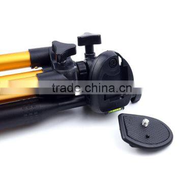 FT-812 Protable Lightweight Aluminum Universal Flexible Professional Tripod With Rocker Arm Carry Bag photo-3