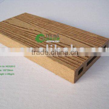 100% recycled wood plastic decking