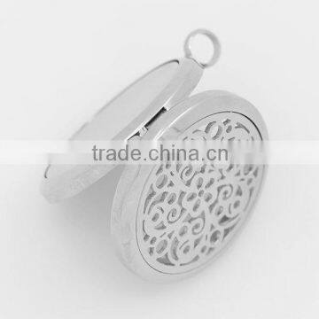 Beautiful Flower Locket,solid Perfume Locket,essential Oil Diffuser Locket photo-6