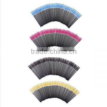 100PCS Disposable Mini Eyelash Eye Lash Makeup Brush Mascara Wands Applicator