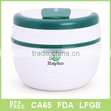 plastic double wall insulated lunchbox