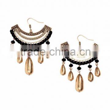 earrings saudi gold jewelry,metal earring designs,fashion alloy drop earrings