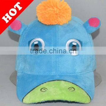 2014 New cute embroidery cotton children cap kid's cap