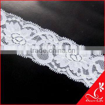 2014 cheerslife fashion design white eyelash lace
