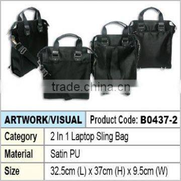 Laptop Bag/Briefcases/2 in1 laptop sling bag