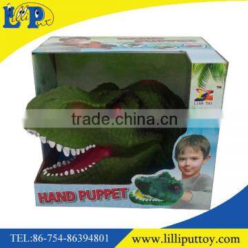 Hand Puppet Emulational Shark Animal Glove Toy photo-3
