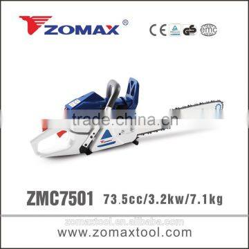 chain saw crankshaft 3.2kw ZMC7501 flat tractor spare parts to steel chain saw