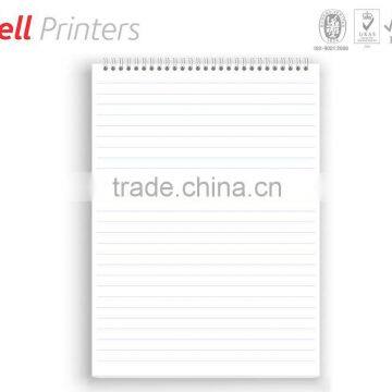 Top quality spiral scribbling notepad printing from India