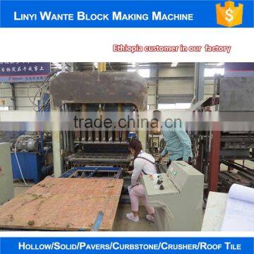 WANTE MACHINERY WANTE BRAND QT6-15 New Condition and Hydraulic Pressure Method Concrete Block Machine photo-5