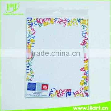 Writing paper/Stationery Papeterie/Letter paper/Note Paper/Message Paper