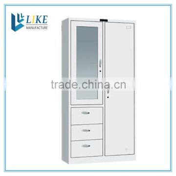 changing room steel locker with mirror