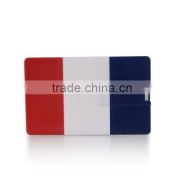 Credit card USB 2GB4GB8GB16GB FCC/CE/ROHS Card USB flash drive Custom Solution Full printing LOGO on both sides