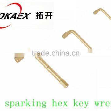 Hex Key Wrench, wrench hex key, non-sparking hex key wrench; NON MAGNETIC