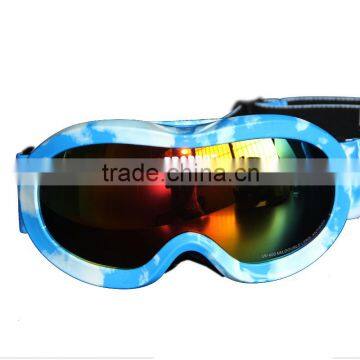 Double Lens Anti-fog UV Protected Childern Snow Glasses Professional Kids Witer Sport Goggles