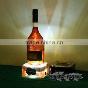 Professional Production LED Acrylic Wine Display For All Kinds Of Wines LED Light Installed