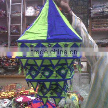 BEST DEAL TODAY~INDIAN DECORATIVE FABRIC LAMP-SHADE LANTERNS~SPECIALLY DESIGNED FOR PARTY EVENT DECORATION