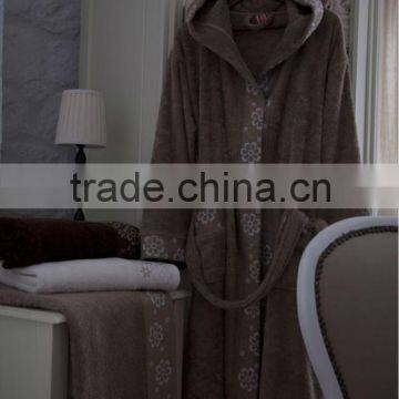 cotton bathrobe