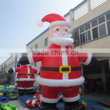 inflatable santa decoration,santa airblown inflatable