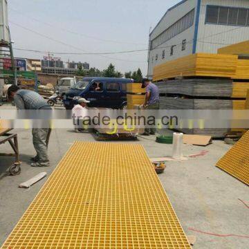 Square fiberglass mesh FRP sheet grating factory direct sale