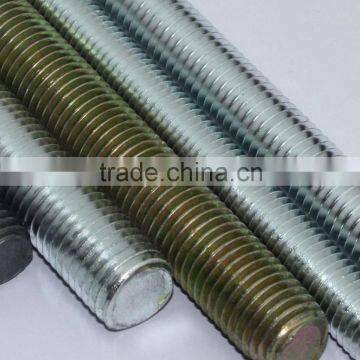 Galvanized Yellow Zinc Plated Threaded Rods