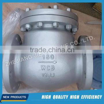 factory directly sale big size Cast Steel WCB 150lb swing check valve