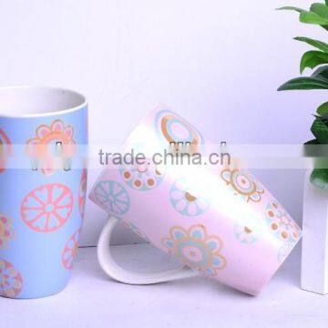 11oz Ceramic insulated mug for hot water