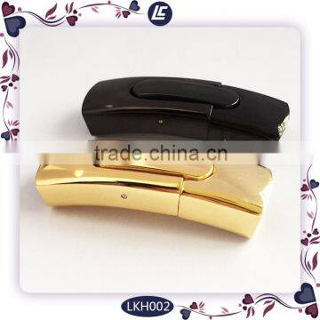 C-shaped Stainless Steel Clasps for Leather Bracelets Closure