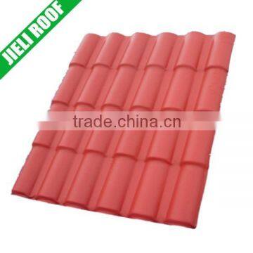 Plastic roof sheeting