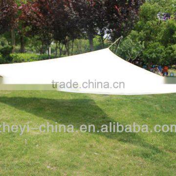 Triangle swimming pool shade sail