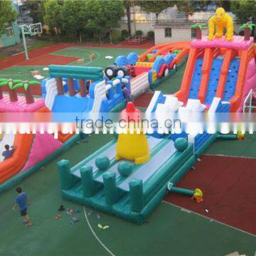 2014 Super Long Outdoor Adult Inflatable Obstacle Course for Sale photo-3