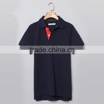 wholesale china mens bulk plain color 100% cotton polo shirts