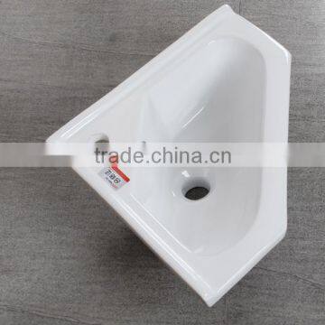 Bathroom Triangle Ceramic Hand Wash Basin Sizes photo-2