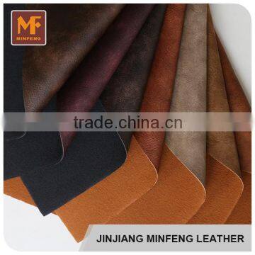 high density embossed pu leather with great price waterproof embossed pu retro leather New design shoes embossed pu leather