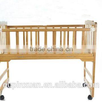 Safe& Eco-friendly Bamboo single baby bed ,2015 newbaby cot/baby cribs