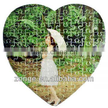 Good Quality Sublimation Personalized Puzzles Gift