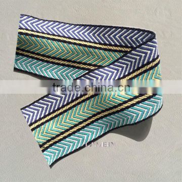 Custom garment jacquard webbing woven tape belt