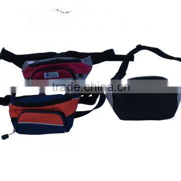 bestselling Zipper close fashionable nylon waist bag