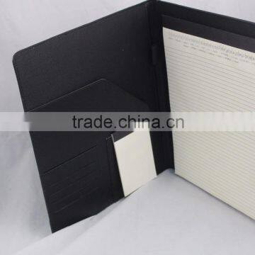 2016 Best Selling Promotional Customer Design Pu/genuine Leather Writing Tablet With Delicate Buckle photo-3