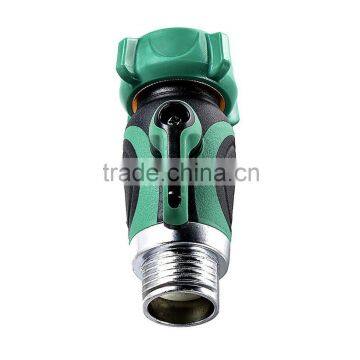 Garden Hose to Hose Connector Single Shut Off Valve Arthritis Friendly Faucet Extension