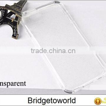 Clear crystal bubble shockproof air cushion slim soft TPU flexible jelly gel silicon for iPhone 6 6S 6Plus for Samsung