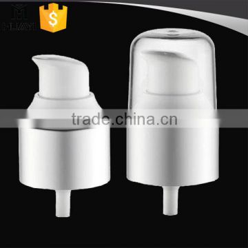 cosmetic lotion pump aluminium 33/410 for lotion dispenser with cap