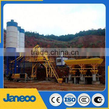 factory HZS75 concrete batch plant