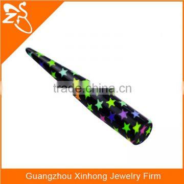 acrylic piercing jewelry,fashion ear plug,uv acrylic piercing jewelry