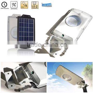 PIR Sensor solar street light Led solar garden light IP65 cheap led garden light of outdoor